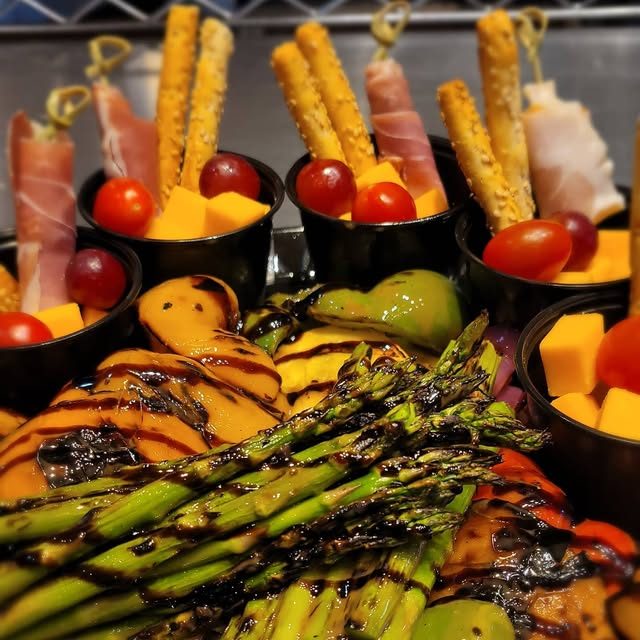 Post Exchange Catering dish shared on Instagram, February 19, 2021
